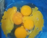 Foto langkah ke 1 dari resep Telur Dadar Teri Medan.