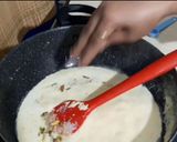 A picture of step 4 of Kesariya Rabdi.
