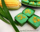 Foto langkah ke 5 dari resep Talam hunkwe jagung tako pandan.