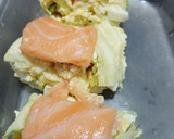 Foto del paso 4 de la receta: "sushi" de pepino y salmón sin arroz