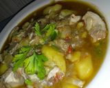 A picture of step 4 of Potatoes Porridge.