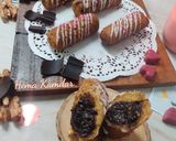 કોફી વોલનટ ચોકો રોલ્સ (Coffee Walnut Choco Rolls Recipe in Gujarati) રેસીપી સ્ટેપ9ફોટો
