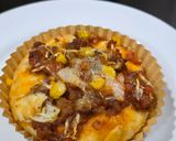 Foto langkah ke 3 dari resep Mini Roti Pizza🍕.