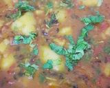 आलू टमाटर की सब्जी हलवाई स्टाइल (Aloo Tamatar ki sabji Halwai style recipe in Hindi) रेसिपी चरण 2 फोटो