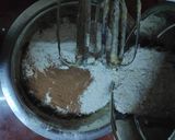 A picture of step 4 of Moist Oats & Banana loaf cake.