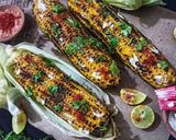 A picture of step 5 of Roasted Corn Butter Masala Bhutta.