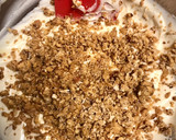 Foto del paso 10 de la receta: Postres en vasitos: Cheesecake de piña al Brandy & Tiramisú de turrón de Jijona