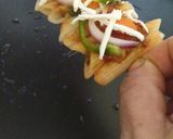 पास्ता पिज़्ज़ा (pasta pizza recipe in Hindi) रेसिपी चरण 8 फोटो
