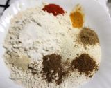 A picture of step 2 of Bedmi Poori.