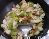 A picture of step 1 of Apple Gourd or Tinday Fry.