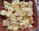 Foto del paso 5 de la receta: Serenata de bacalao con pana o mapen