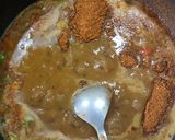 A picture of step 3 of Langar wali Dal.