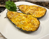 Foto del paso 11 de la receta: Berenjenas rellenas con queso gratinado