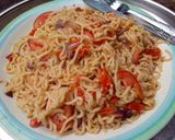 A picture of step 7 of Easy made Noodles with Veggies.
