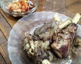 Foto langkah ke 6 dari resep Kambing Ungkep Goreng.