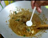 Gambar langkah 10 resipi Rendang Daging Istimewa.