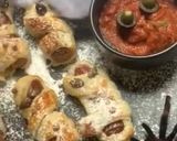 Une image de l'étape 7 de 🐲Halloween 👻 momies🕷🕸recette facile 🐾☠️.