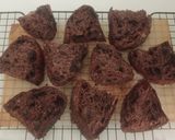Foto langkah ke 28 dari resep Mix Seeds Double Chocolate Sourdough Bread (Kabuki Gold).