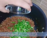A picture of step 2 of Crispy box patties |Qeema box patties Ramazan special.
