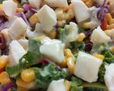 Foto del paso 2 de la receta: Choclo 🌽en Ensalada con Kale y Queso