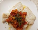 A picture of step 11 of My Cod and Basil Tomato Salsa.