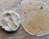 A picture of step 2 of Masala Thepla from Leftover Khichdi.