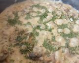 Tejszínes gombás karajszeletek recept fázis 4 fotója
