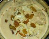 A picture of step 10 of Malpua with Rabri.