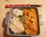 Ananászos currys tofu recept fázis 8 fotója