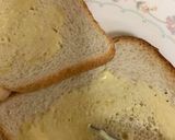 A picture of step 3 of Butter Honey Toast.
