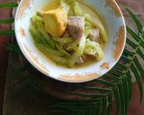 Foto langkah ke 6 dari resep Lontong Sayur Tanpa Santan.