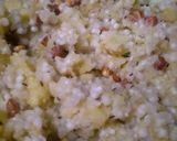 A picture of step 4 of Sabudana khichdi.