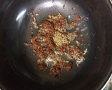 A picture of step 2 of Mysore dal khichdi.