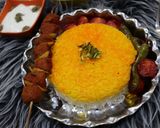 عکس مرحله 2 از دستور کباب چنجه گیاهی