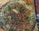 Foto del paso 5 de la receta: Tortilla de beterraga y espinaca