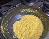 A picture of step 2 of Mango Kalakand.