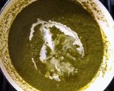 A picture of step 9 of Saag paneer.