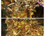 Foto langkah ke 14 dari resep Tongkol Mercon with Pete plus Daun kemangi bumbu Ebi.