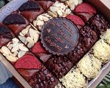 Foto langkah ke 7 dari resep Fudgy Brownies Sekat.