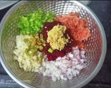 A picture of step 2 of Mix Veg Sunflower Paratha (Tiffin recipe).