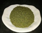 A picture of step 7 of Pudina powder.