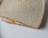 A picture of step 1 of Two Cheese Grilled Sandwiches.