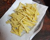 Foto del paso 6 de la receta: Libritos de solomillo relleno con papas fritas a la pimienta