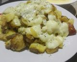 Foto del paso 3 de la receta: Papas al vapor gratinadas a las finas hierbas 🥔🌿😋😍
