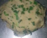 स्प्रिंग अनियन मठरी रेसिपी चरण 3 फोटो