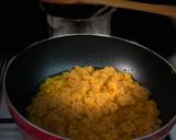 A picture of step 5 of Mung dal Halwa.