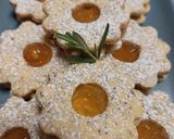 Mákos linzer fűszeres narancs lekvárral recept fázis 6 fotója