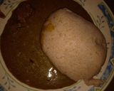 A picture of step 6 of Tuwon alkama(wheat).