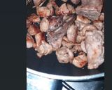 A picture of step 2 of Wet Fry Pork.