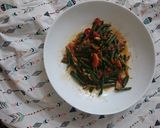 Foto langkah ke 5 dari resep Oseng kacang teri.
